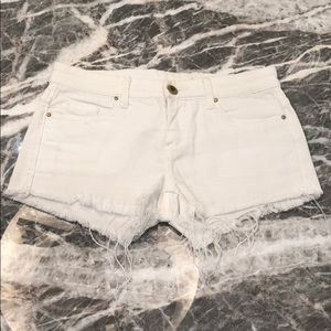 Blank jean shorts